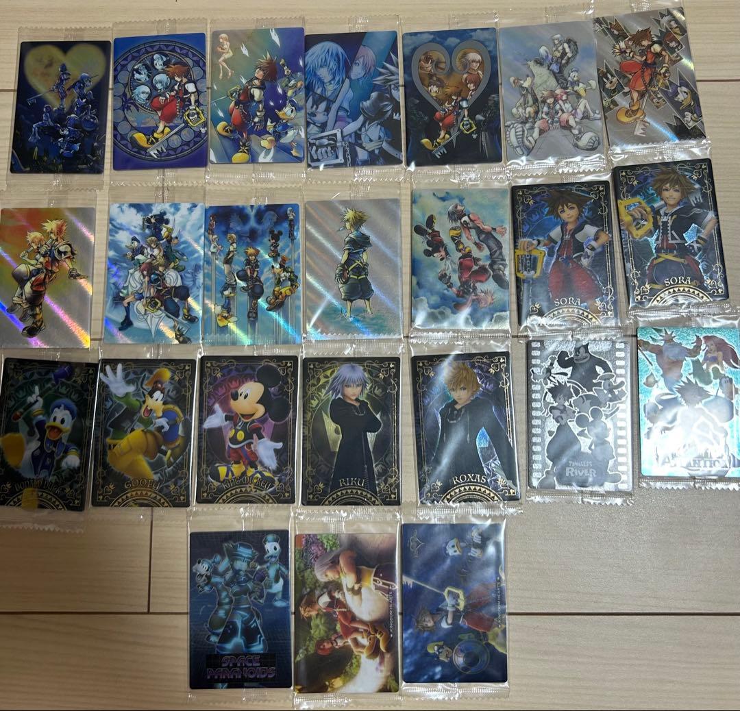 キングダムハーツ ウエハース カード コンプリート 1弾