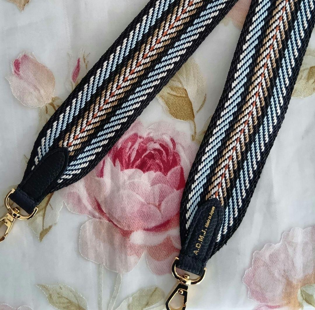 ADMJ☆イタリアンテープ☆ショルダーストラップ☆ショート☆タマミワタナベZAO