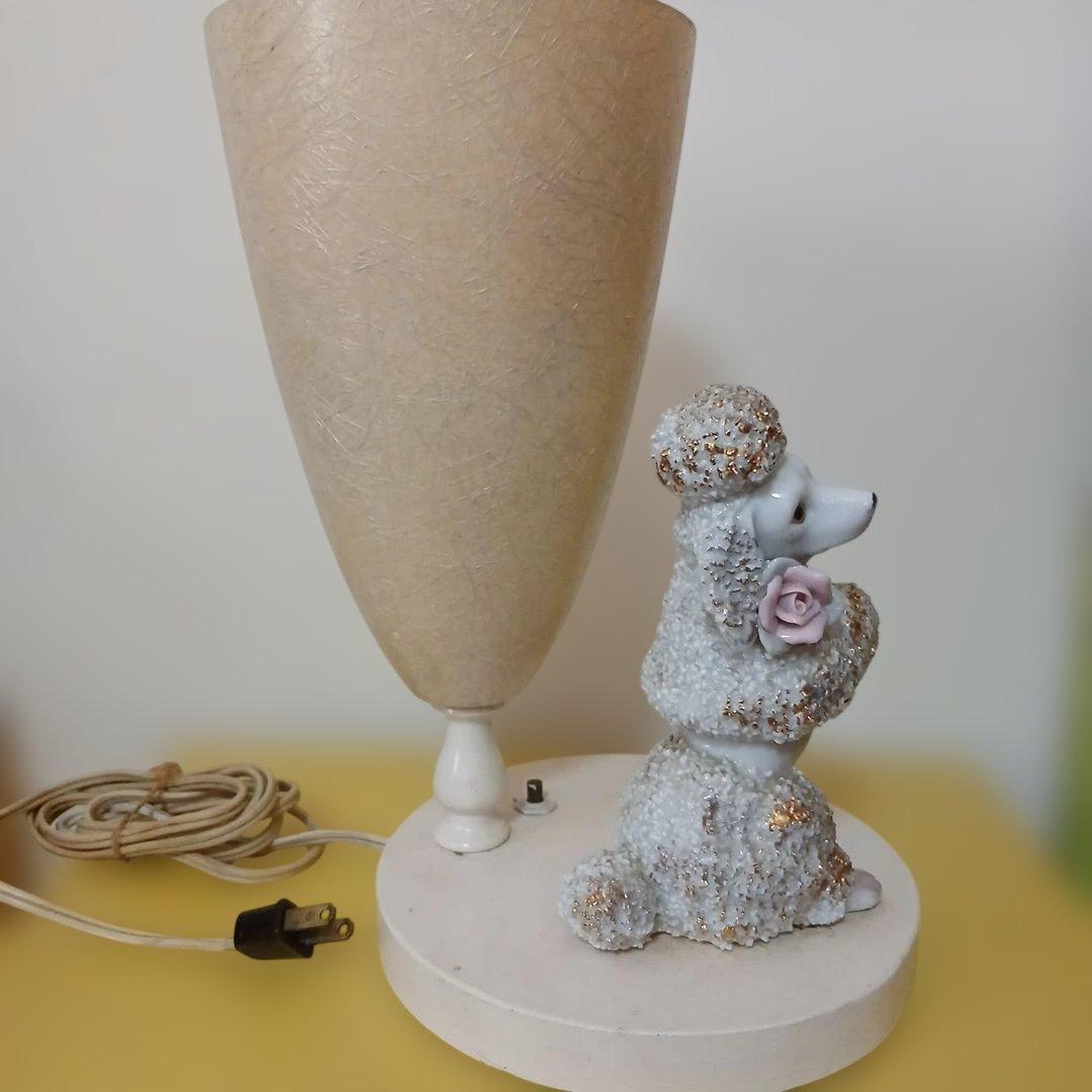 プードルルームライト　ヴィンテージ　昭和レトロ