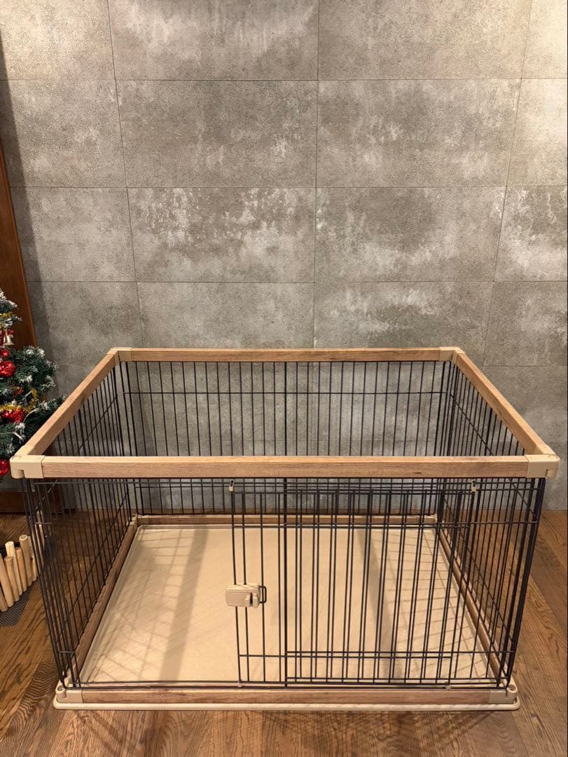 アイリスオーヤマ 犬用ケージ サークル PWSR-1280 アッシュブラウン