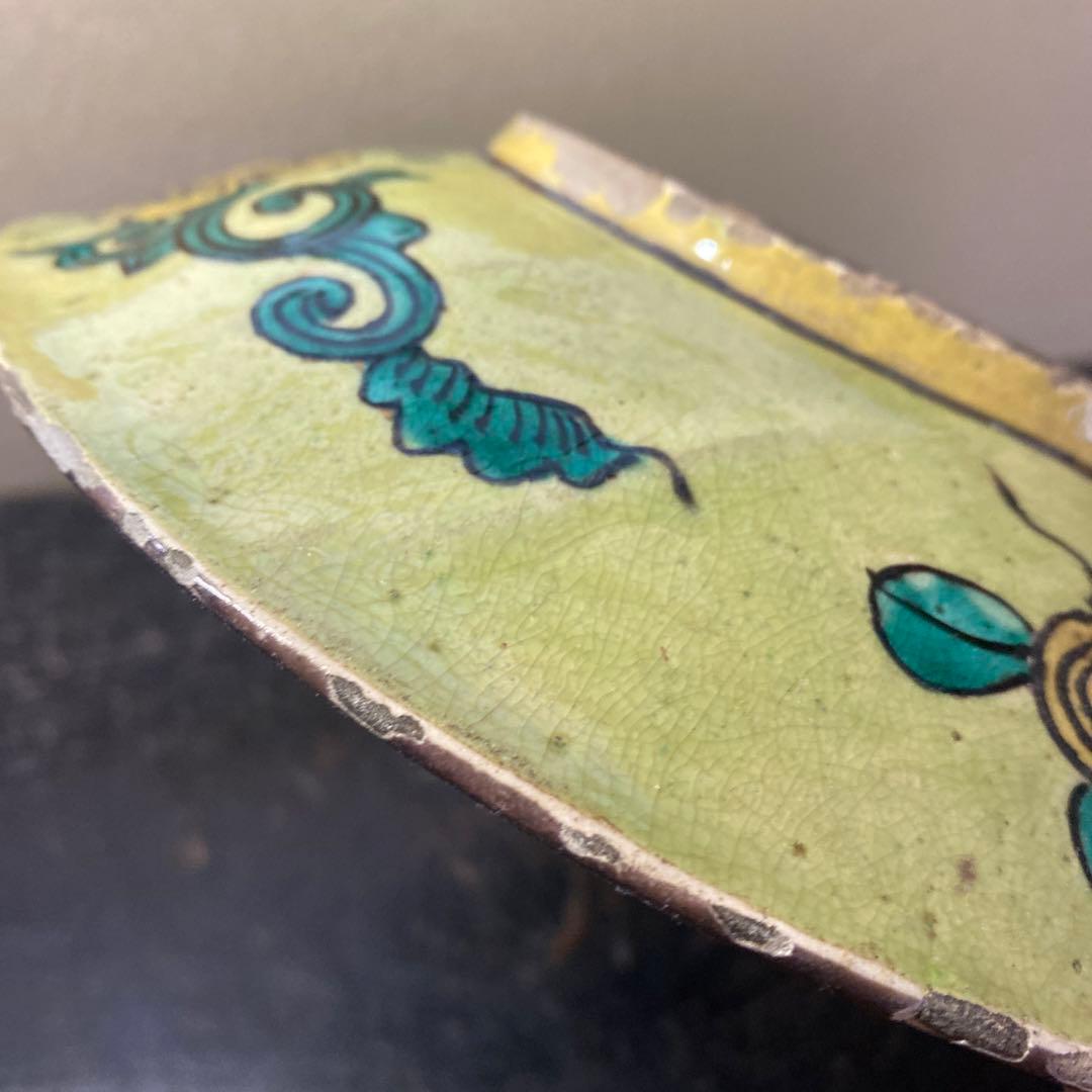 青手古九谷中皿