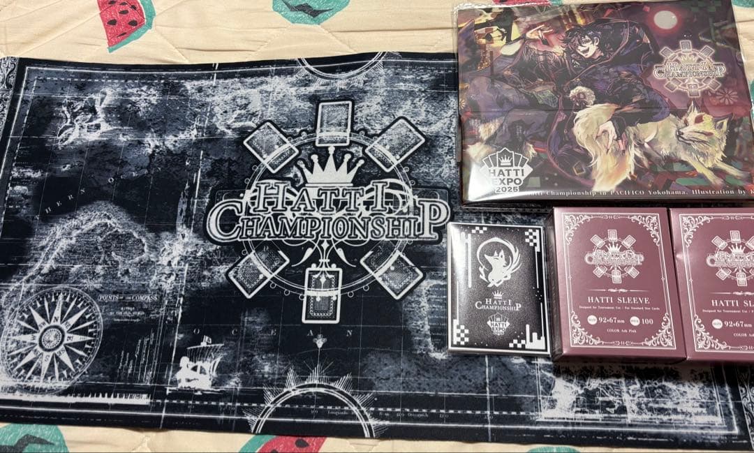 はっち プレイマット(海図) スリーブ　ストレージボックス