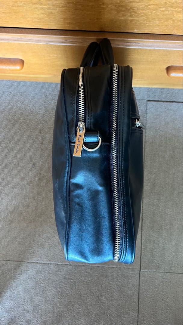 ポールスミス ビジネスバッグ レザー 黒 A4＆PC収納可