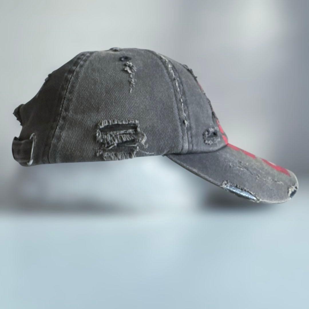 ディーゼル　C-Ewan　アジャスタブルキャップ　デストロイ加工　22AW