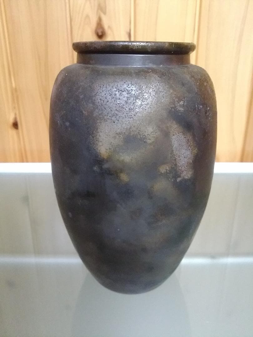 陶古　備前焼　小西陶古　壺　つぼ　花器　花入れ　フラワーベース