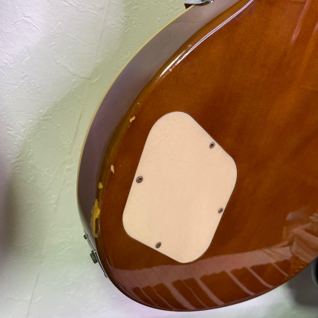 レスポールタイプ エレキギター オレンジ　Maison