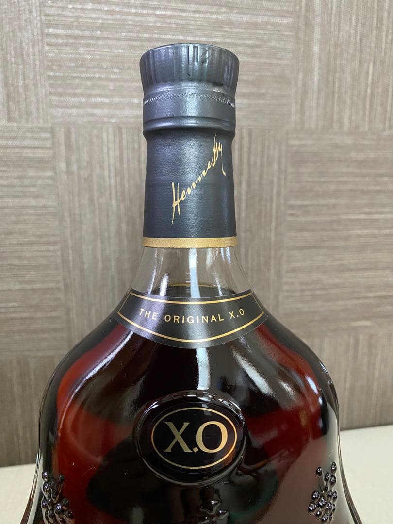 HennessyヘネシーX.O ブランデー　黒キャップ