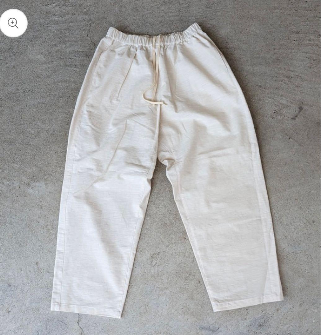 OSOCU 知多木綿 無漂白無染色 バルーンパンツ