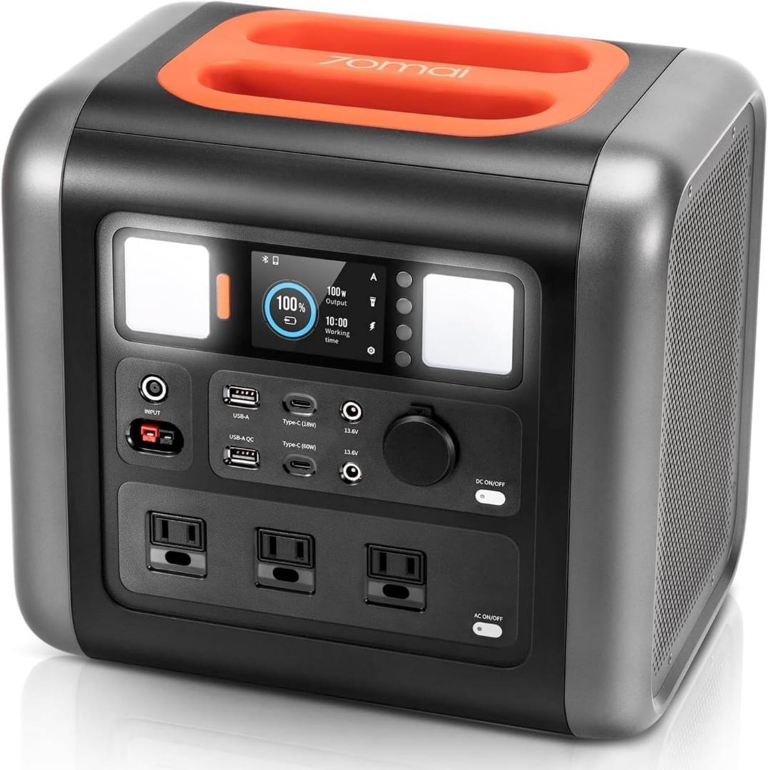 70mai Tera 1000 ポータブル電源 1000Wh 大容量