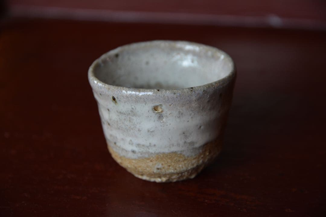 【中川自然坊】秀作 斑唐津 ぐい呑