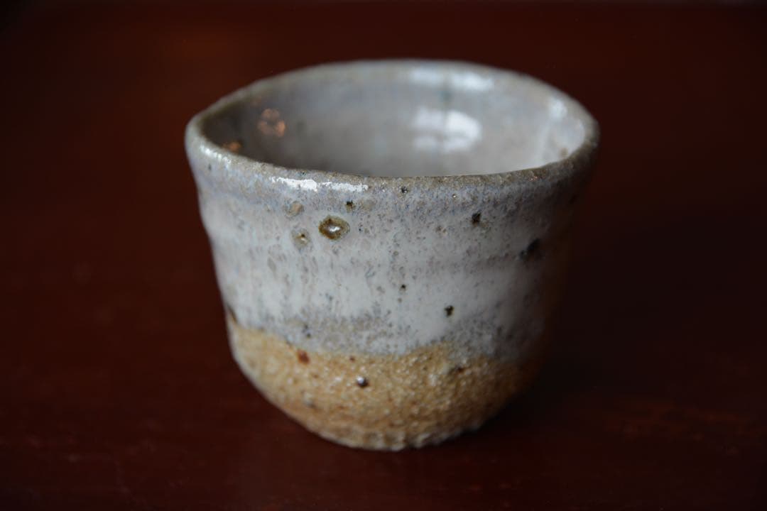 【中川自然坊】秀作 斑唐津 ぐい呑