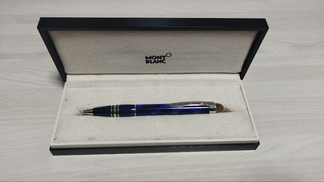モンブラン　スターウォーカー　クールブルー　ブルー　ボールペン　廃盤品