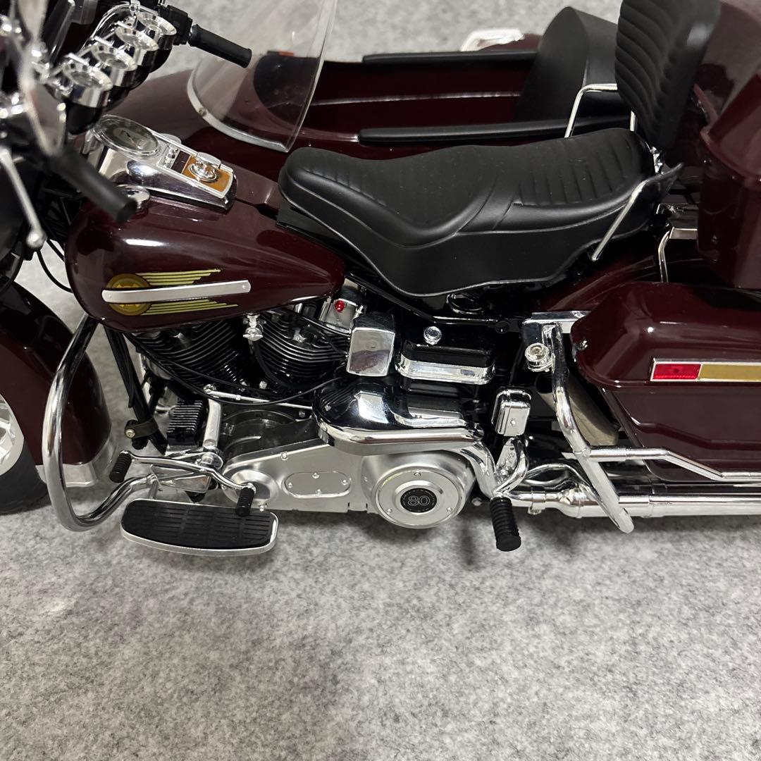 希少品ハーレーダビッドソン FLH クラシック サイドカー 1/6 タミヤ