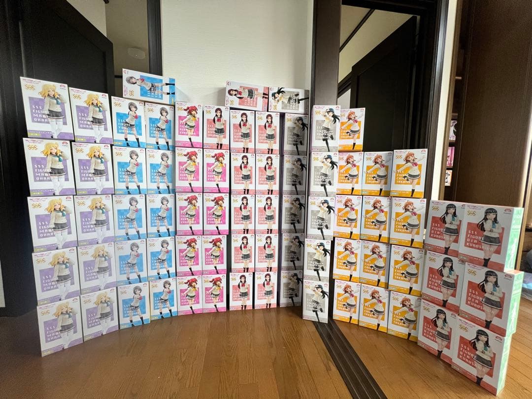 【72個】ラブライブ！サンシャイン!! SSSフィギュア 梨子 曜 千歌 ダイヤ