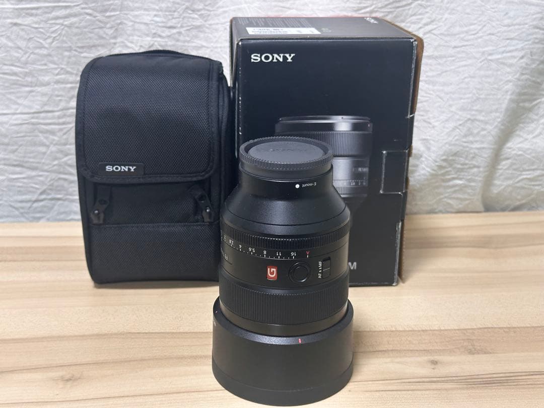 SONY FE 85mm F1.4 GM レンズ　レンズ保護フィルター付き