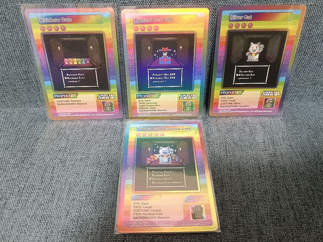 Lucky Cat Zombie NFT 限定トレカ UR SRセット 村上隆