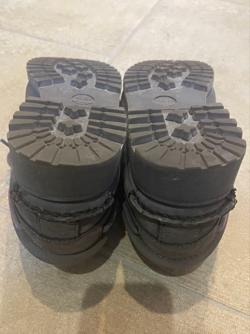 【極美品・箱付】ティンバーランド 3アイ クラシックラグ 26cm ダークグレー