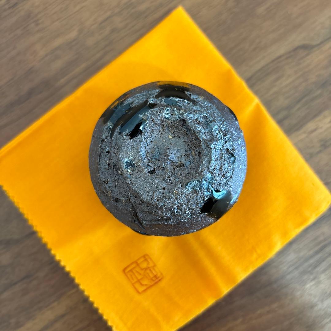 中川恭平　朝鮮唐津ぐい呑 供箱 共布 栞付き