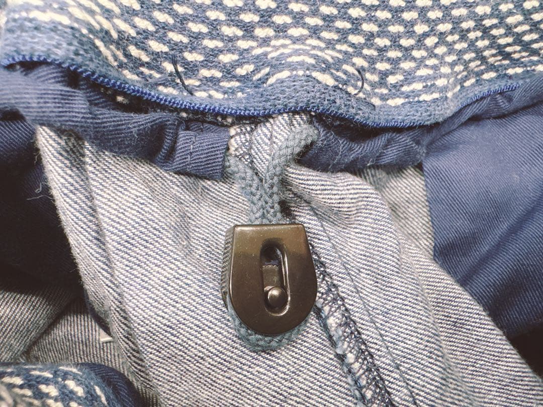 kapital 8oz デニム　MAKANAI ラップパンツ　風呂敷刺繍