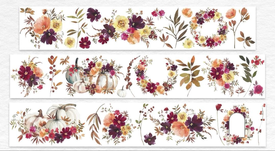 ⭐️SALE⭐️WT《野薔薇》 PETテープ　海外マスキングテープ