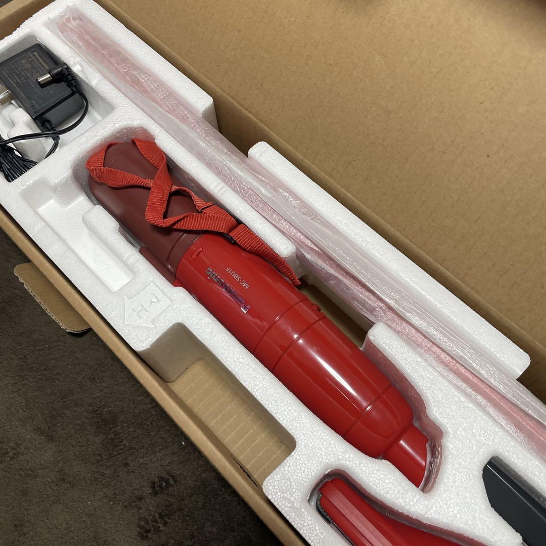 MC-SBU1F-R パナソニック 掃除機 スティッククリーナー レッド