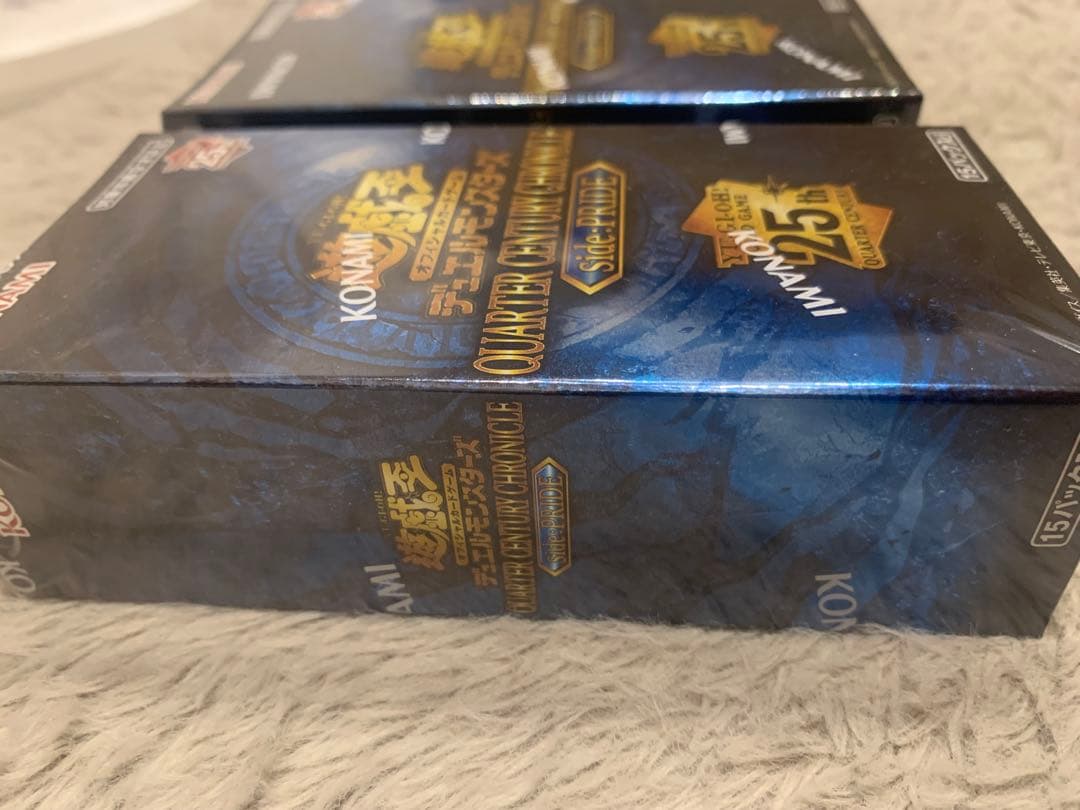 遊戯王QUARTERCENTURYCHRONICLE sidePRIDE2box