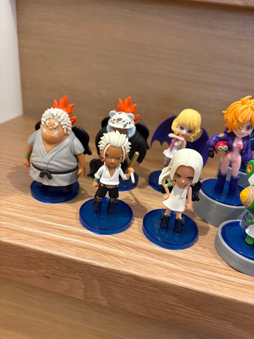 ワンピース　ワーコレ　エッグヘッド1 2 4 5コンプ＋リリス・エジソン