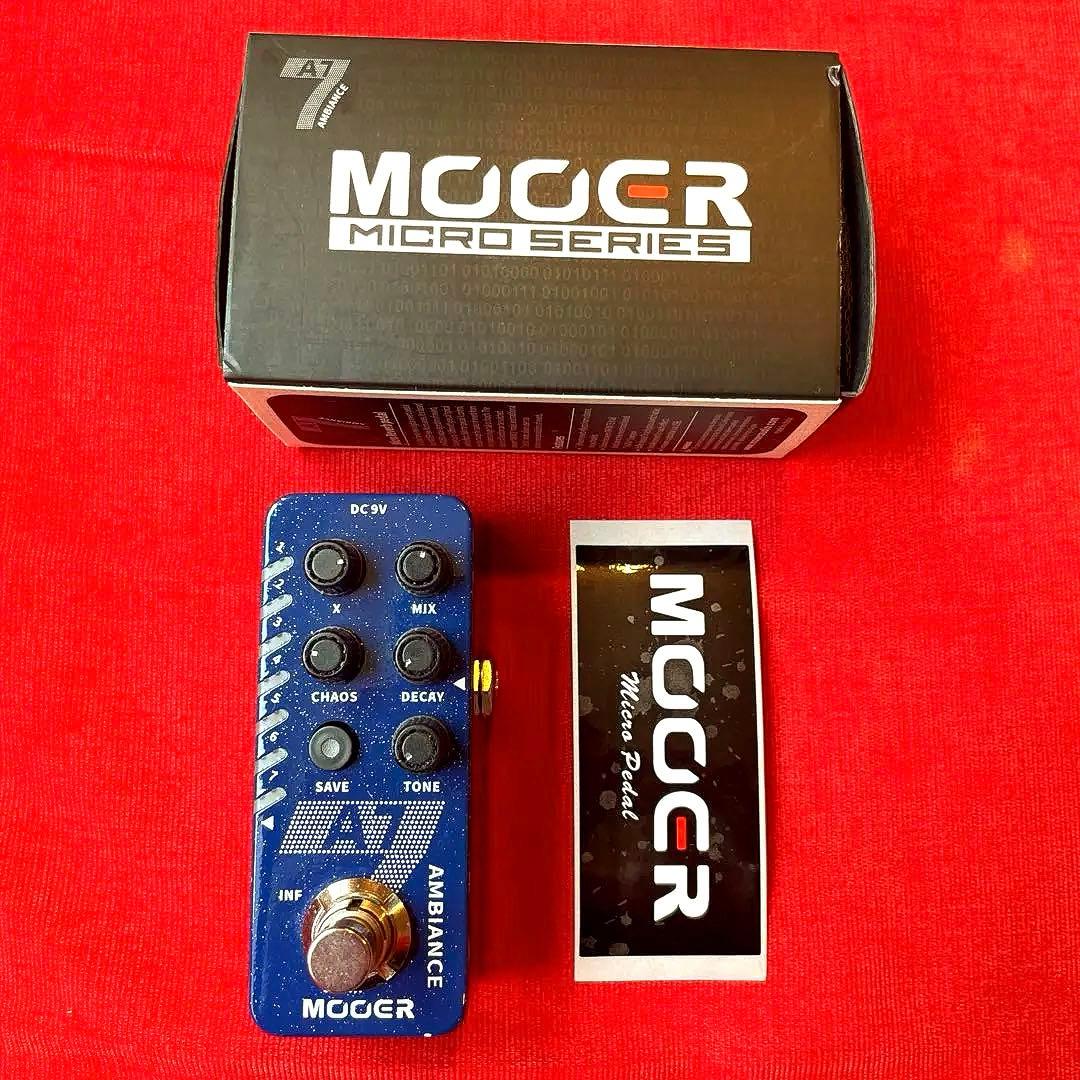 【値下！4/26出品再開】MOOER A7 AMBIANCE リバーブ【送料込】