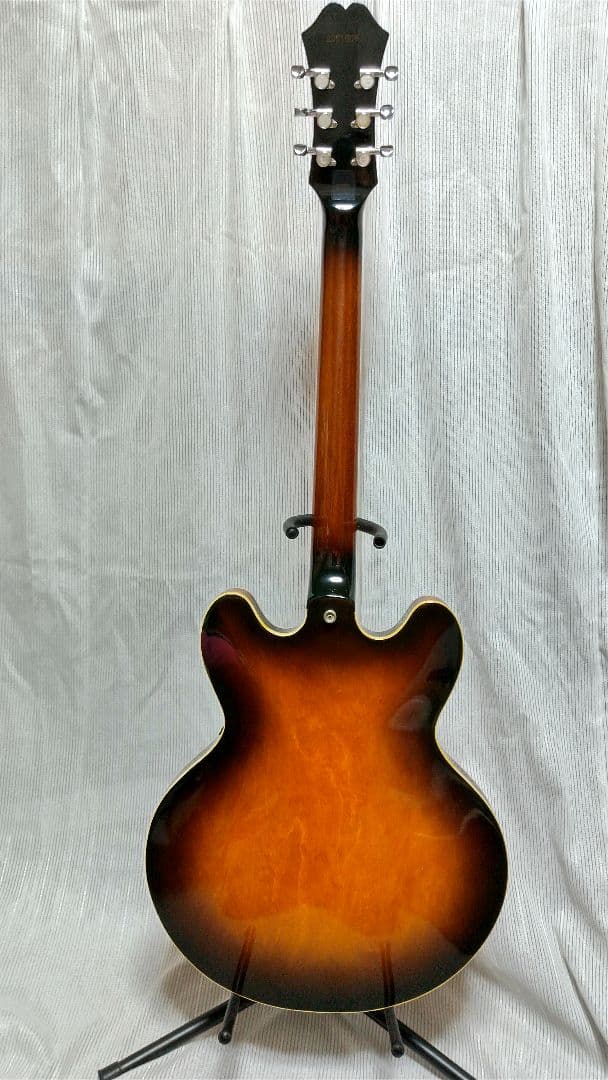 エピフォン リビエラ サンバースト ベージュラベル(1982年マツモク製)