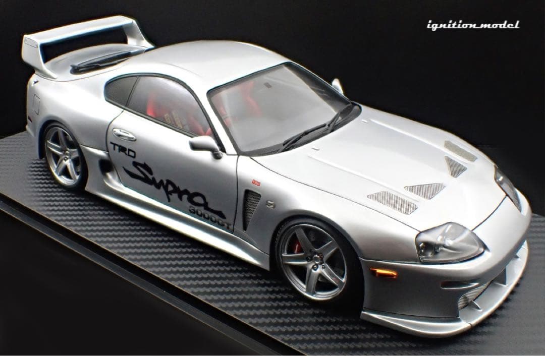 自動車 ignition toyota supra1/18 diecast model