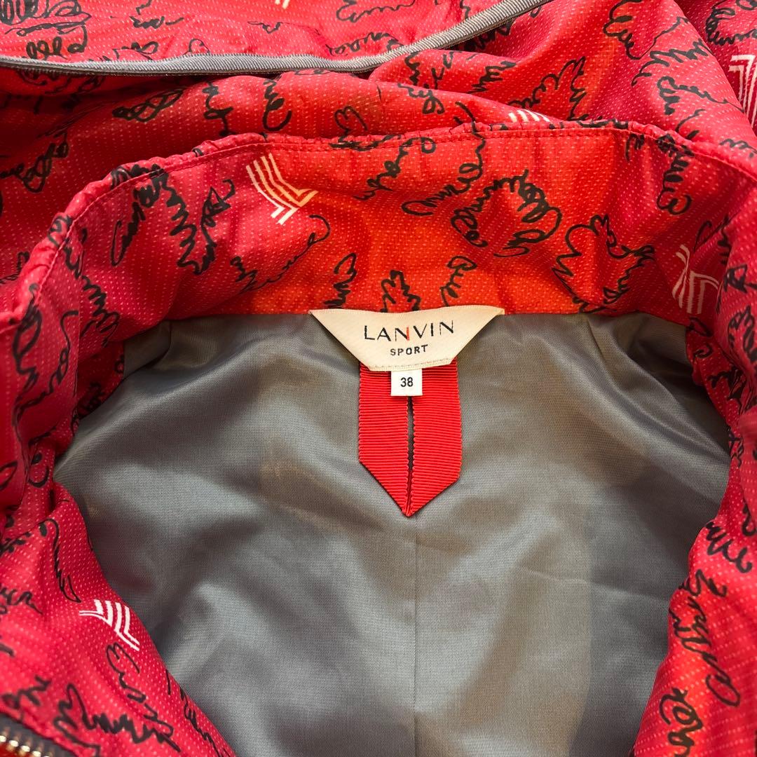 極美品！ランバンスポール　 ゴルフ 中綿　ベスト スカート　セット　38 M