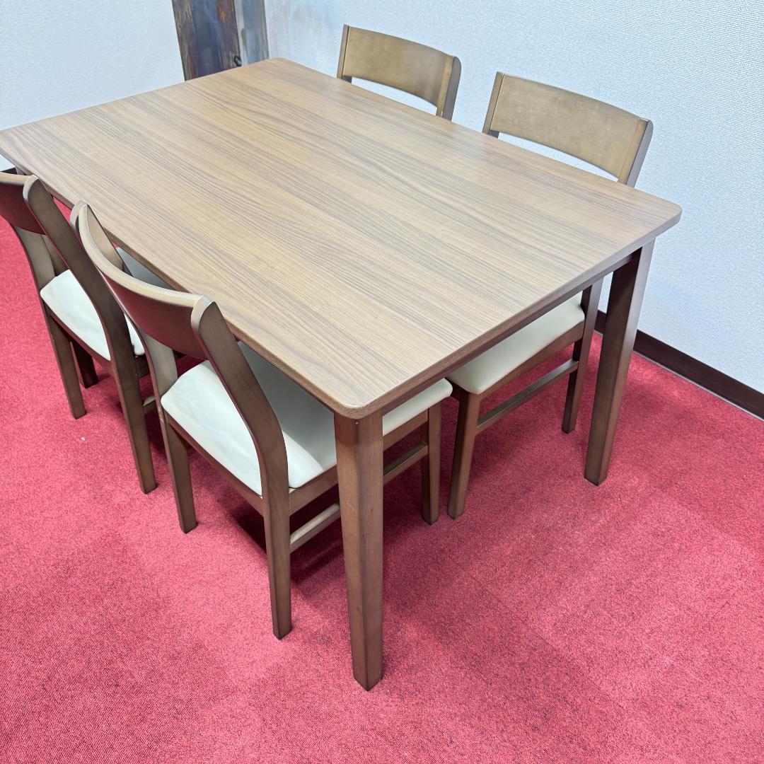 東京23区送料無料　モデルハウス展示品未使用　ニトリ5点ダイニングセット