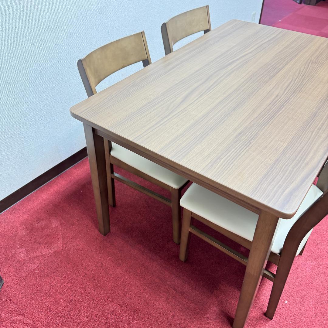 東京23区送料無料　モデルハウス展示品未使用　ニトリ5点ダイニングセット