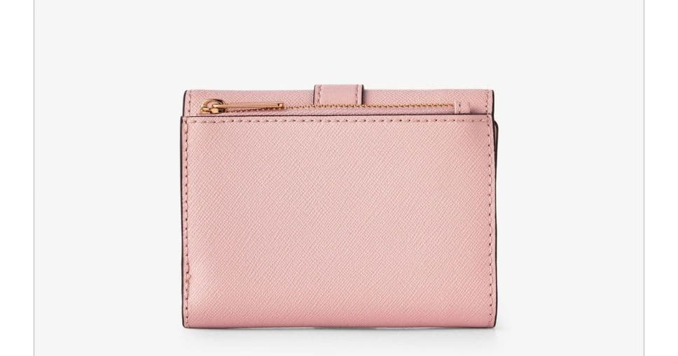 【限定完売品 新品】MICHAEL KORS ピンク 折り財布 三つ折りミニ財布