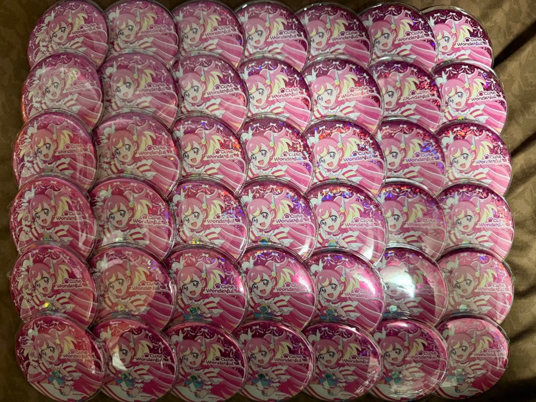 キュアワンダフル アニメージュ 缶バッジ わんだふるぷりきゅあ 42個