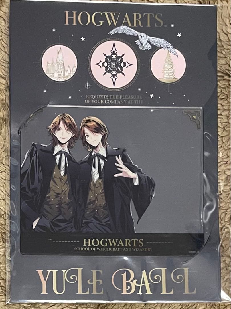 ハリーポッター 中国限定 ハート缶バッジ オーロラ BOX ②　舞踏会