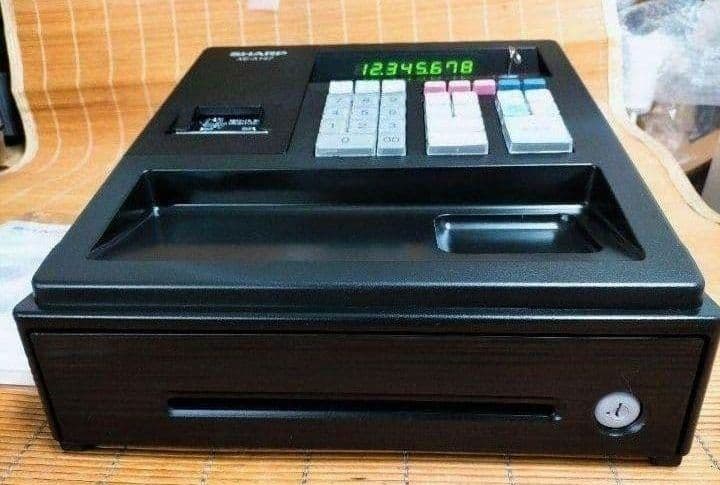 シャープレジスター　XE-A147　PC連携売上管理フル設定無料　433335