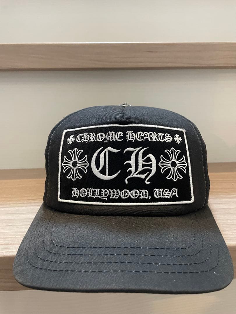 CHROME HEARTS トラッカーキャップ CHブラックカモフラ