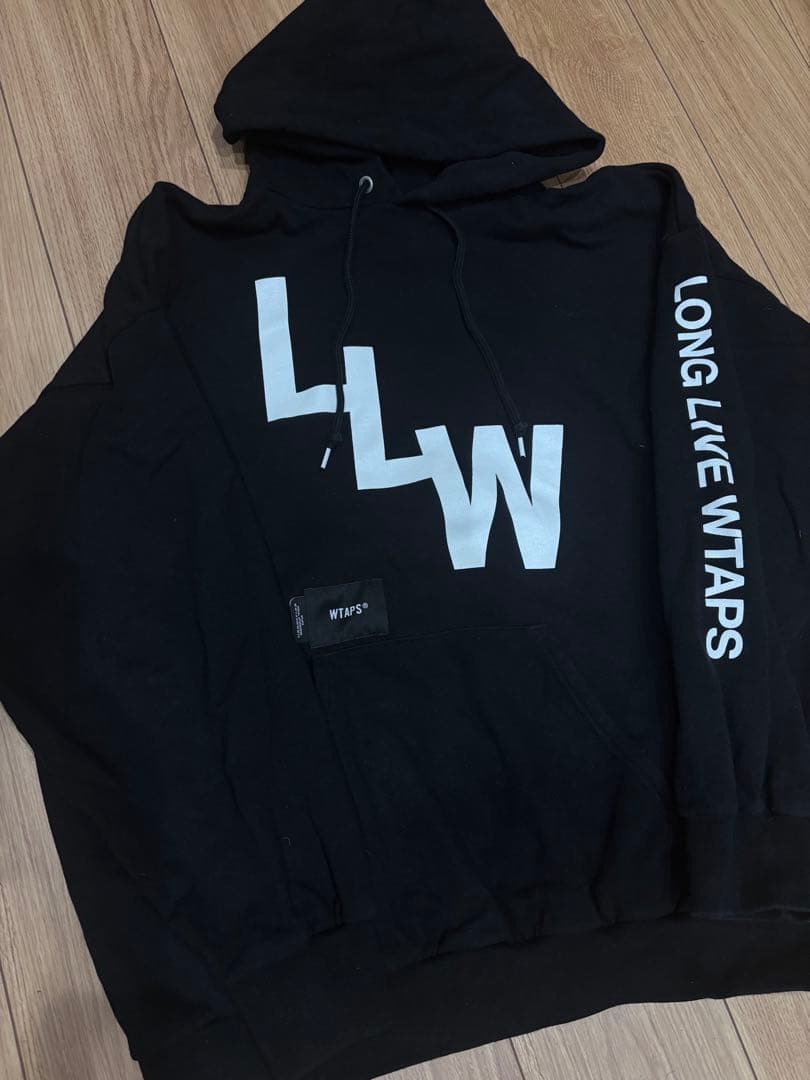 WTAPS ブラック パーカー LLW 美品　早い者勝ち　人気希少モデル