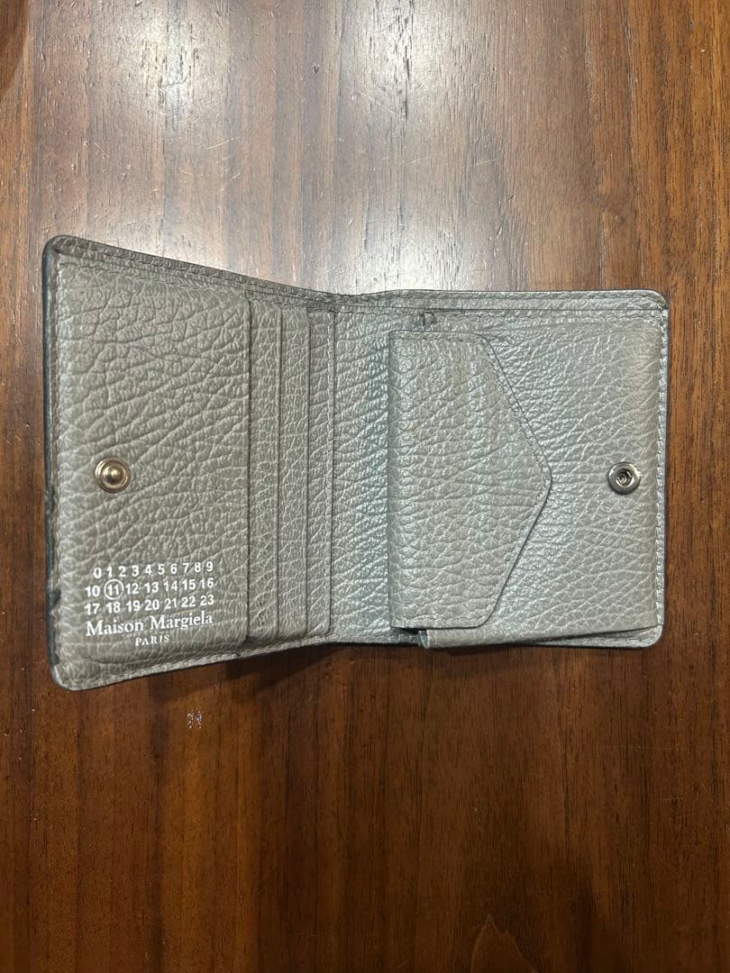 Maison Margiela 二つ折り財布 グレー