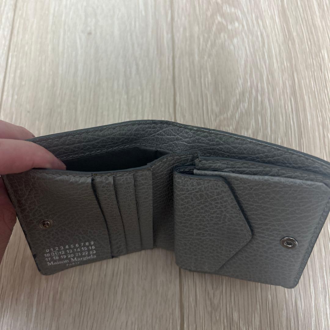 Maison Margiela 二つ折り財布 グレー