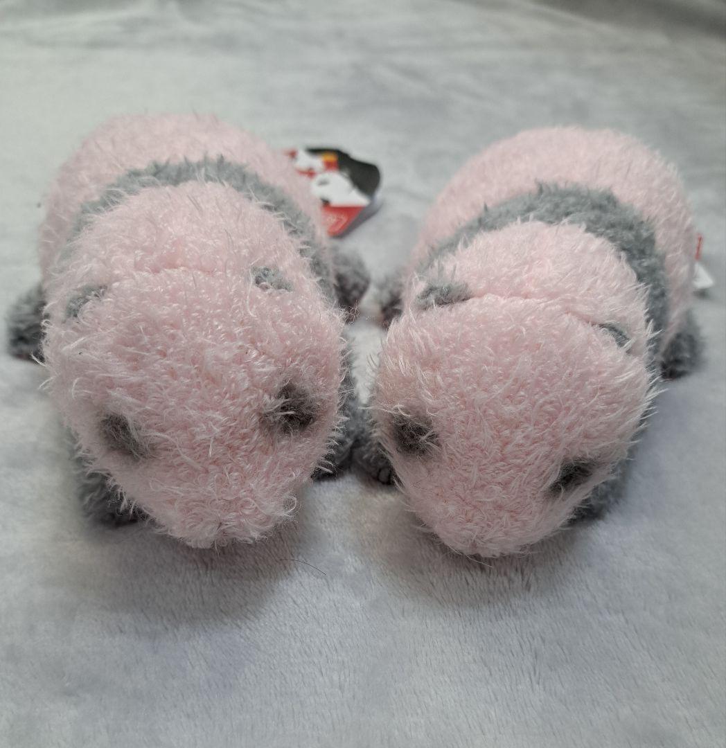 上野動物園 双子パンダ ぬいぐるみ ほんとの大きさパンダの仔 暁暁　蕾蕾