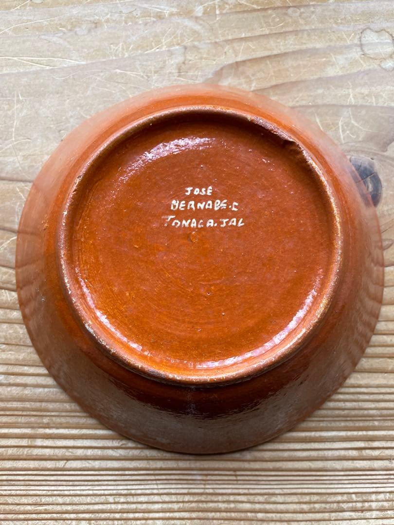 メキシコ　焼物　焼き物　焼き皿