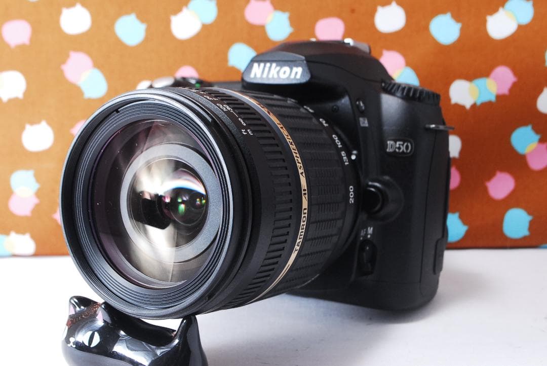 ✨新品級✨ショット数1236回✨Nikon D50 レンズセット