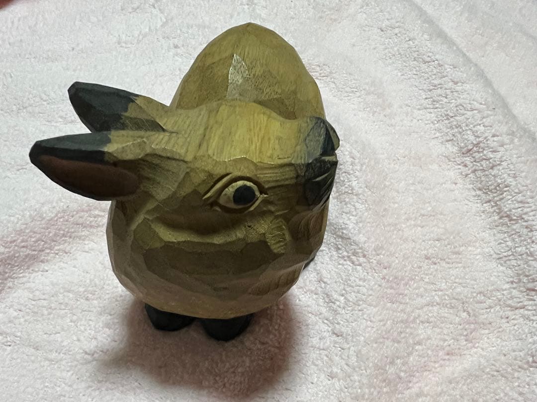 但馬木彫　石田えいじ　干支　卯