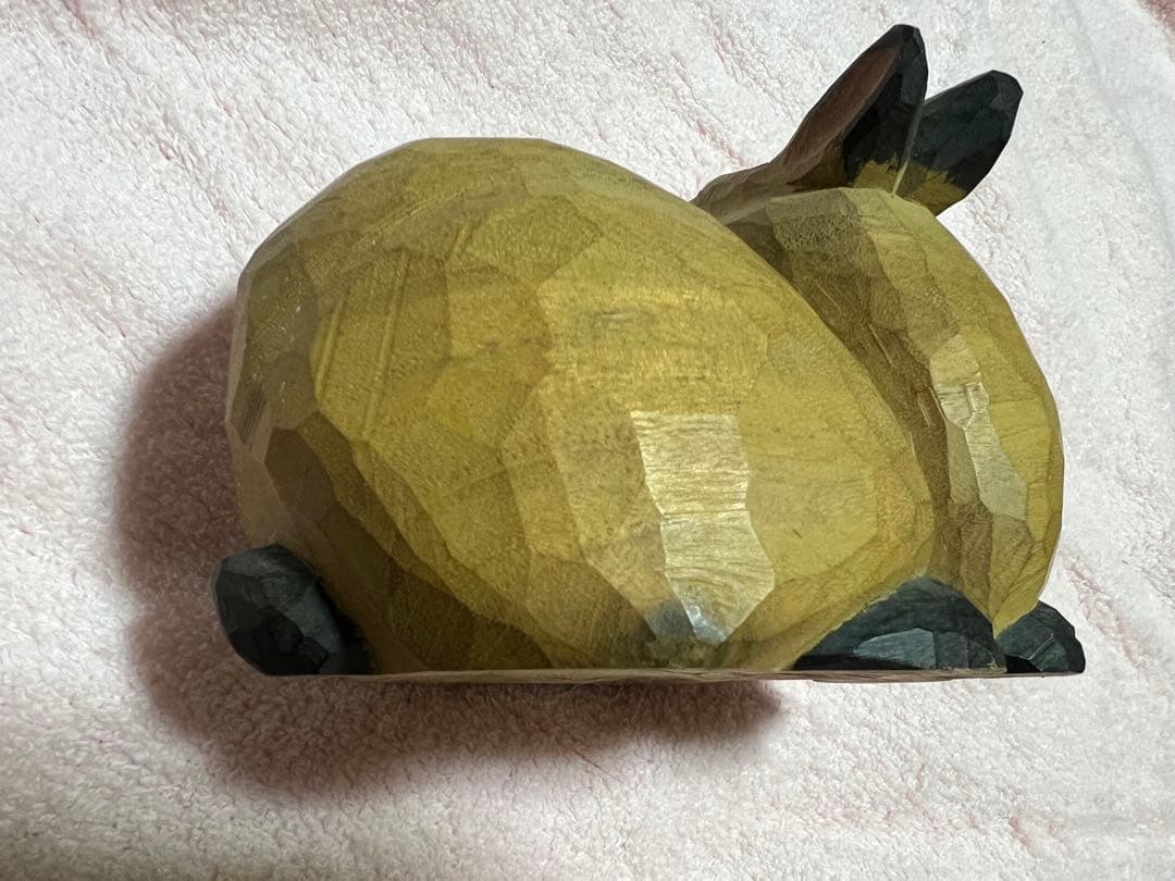 但馬木彫　石田えいじ　干支　卯