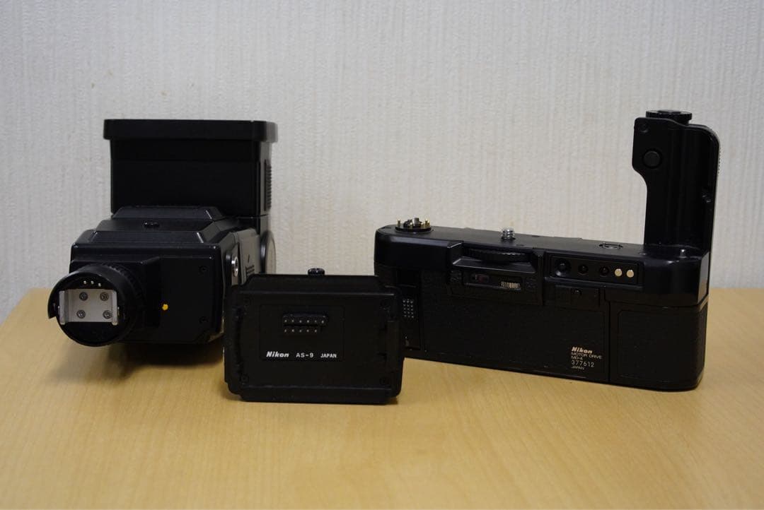 【完動品】ニコンF3 HP + MD-4 +SB-16+AS-9 4点セット価格