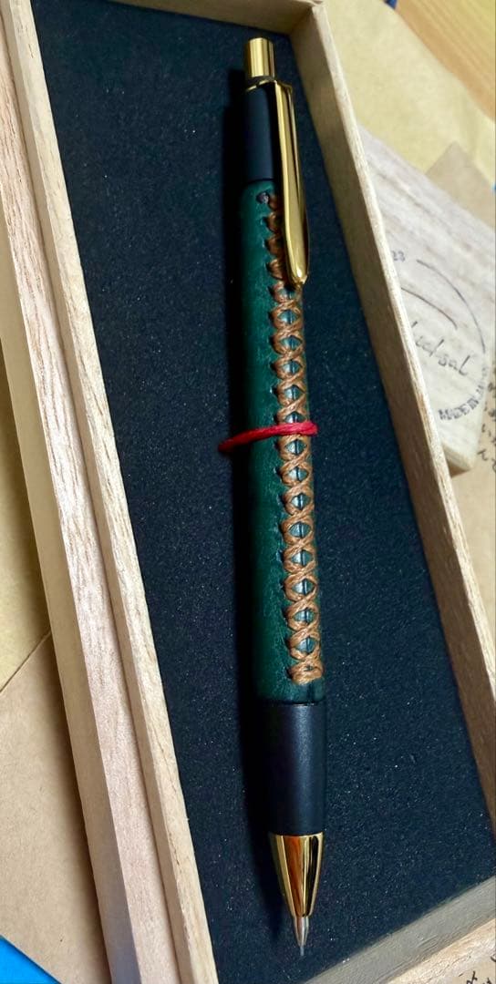 シックザール schicksa 革軸ペン【プエブロペトローリオ】シャープペンシル