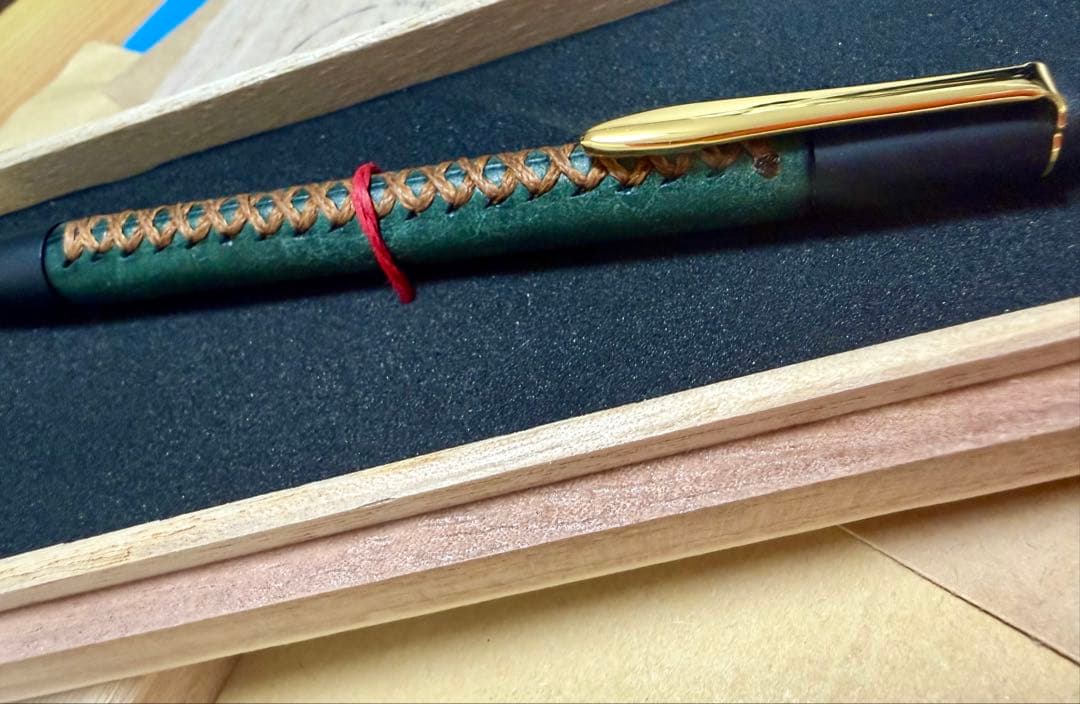 シックザール schicksa 革軸ペン【プエブロペトローリオ】シャープペンシル