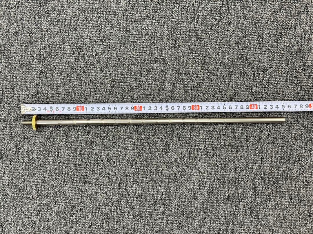 【新品】ウッドベース（コントラバス）用 スーパーロング エンドピン450mm